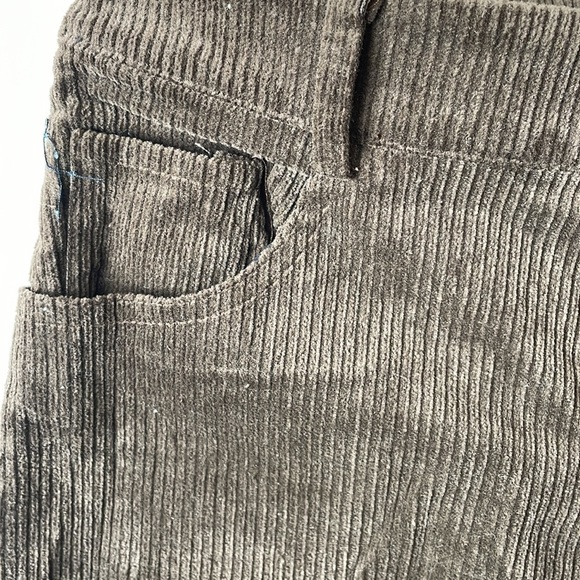 Cider: New Brown Corduroy Pants. Soft Gentle Fabric. Size XS/S. NWT. - Picture 3 of 7